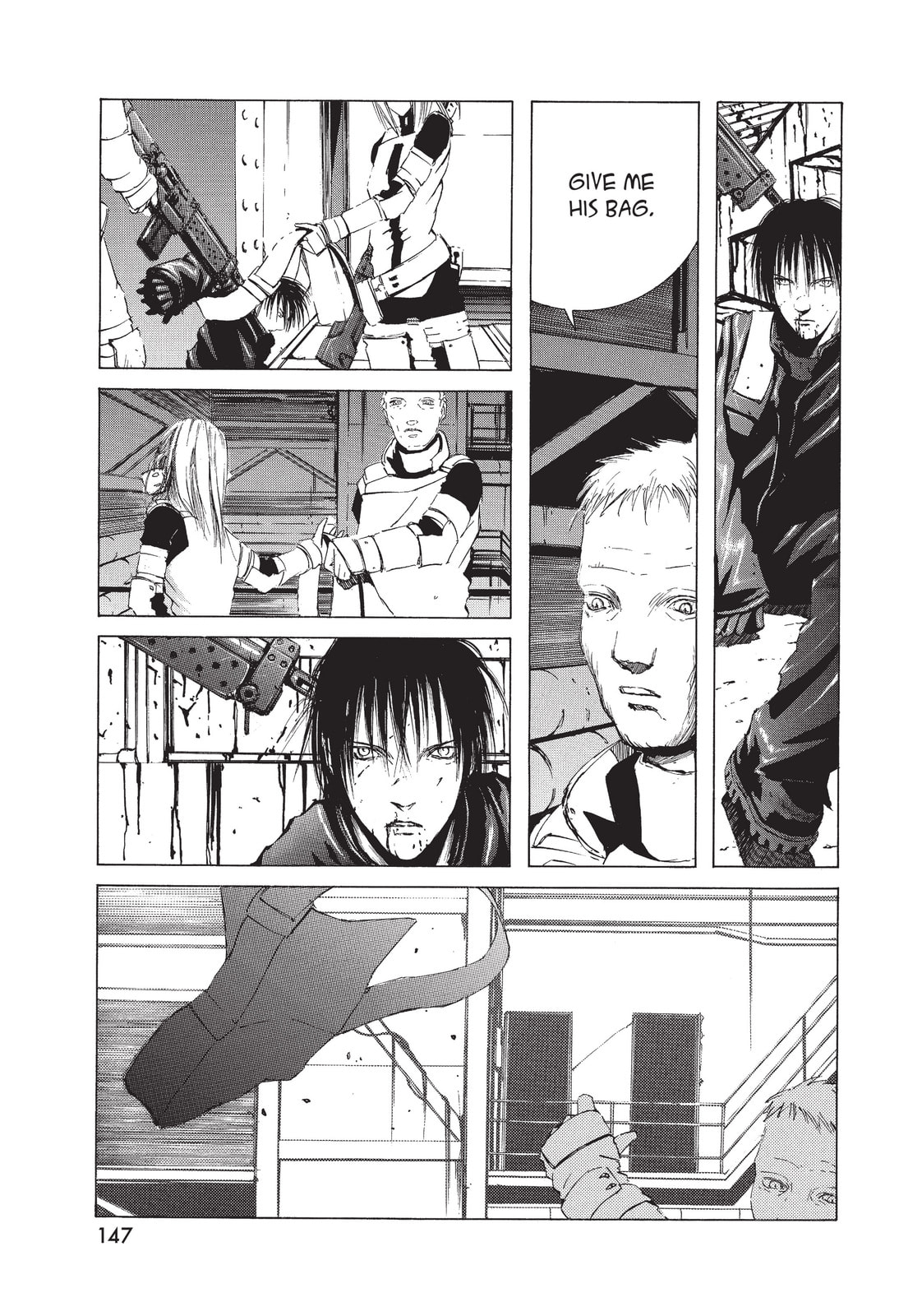 BLAME! Chapter 4 page 21 - 