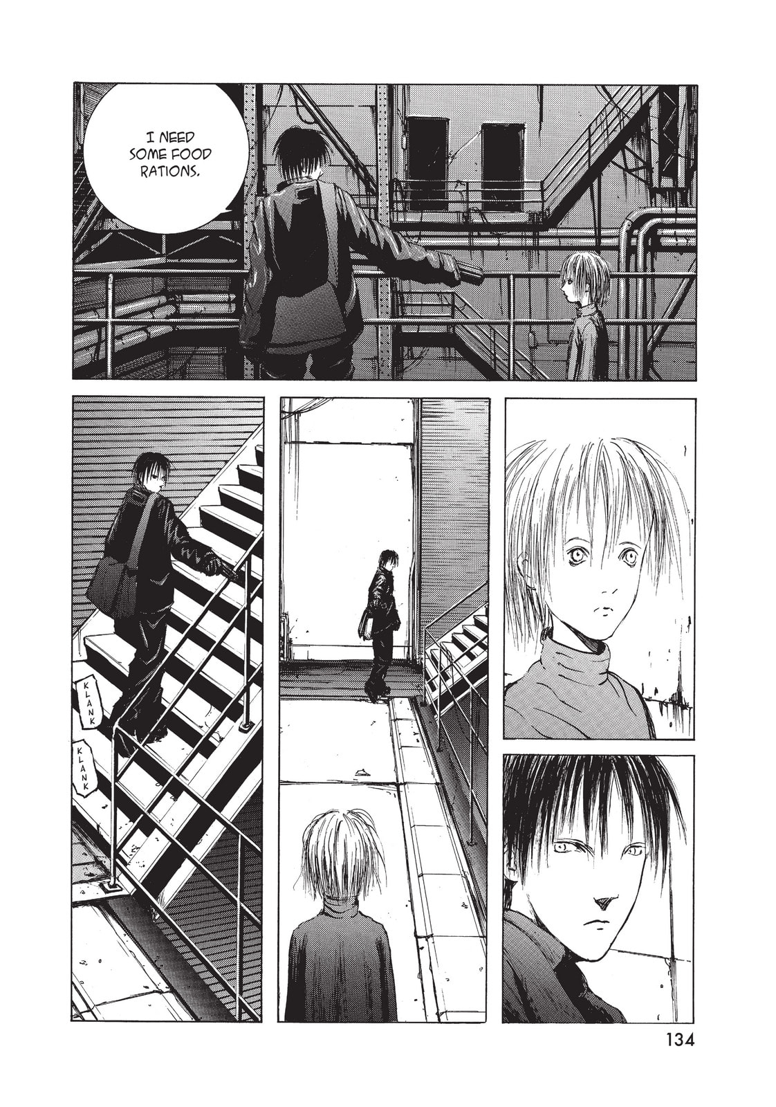 BLAME! Chapter 4 page 8 - 