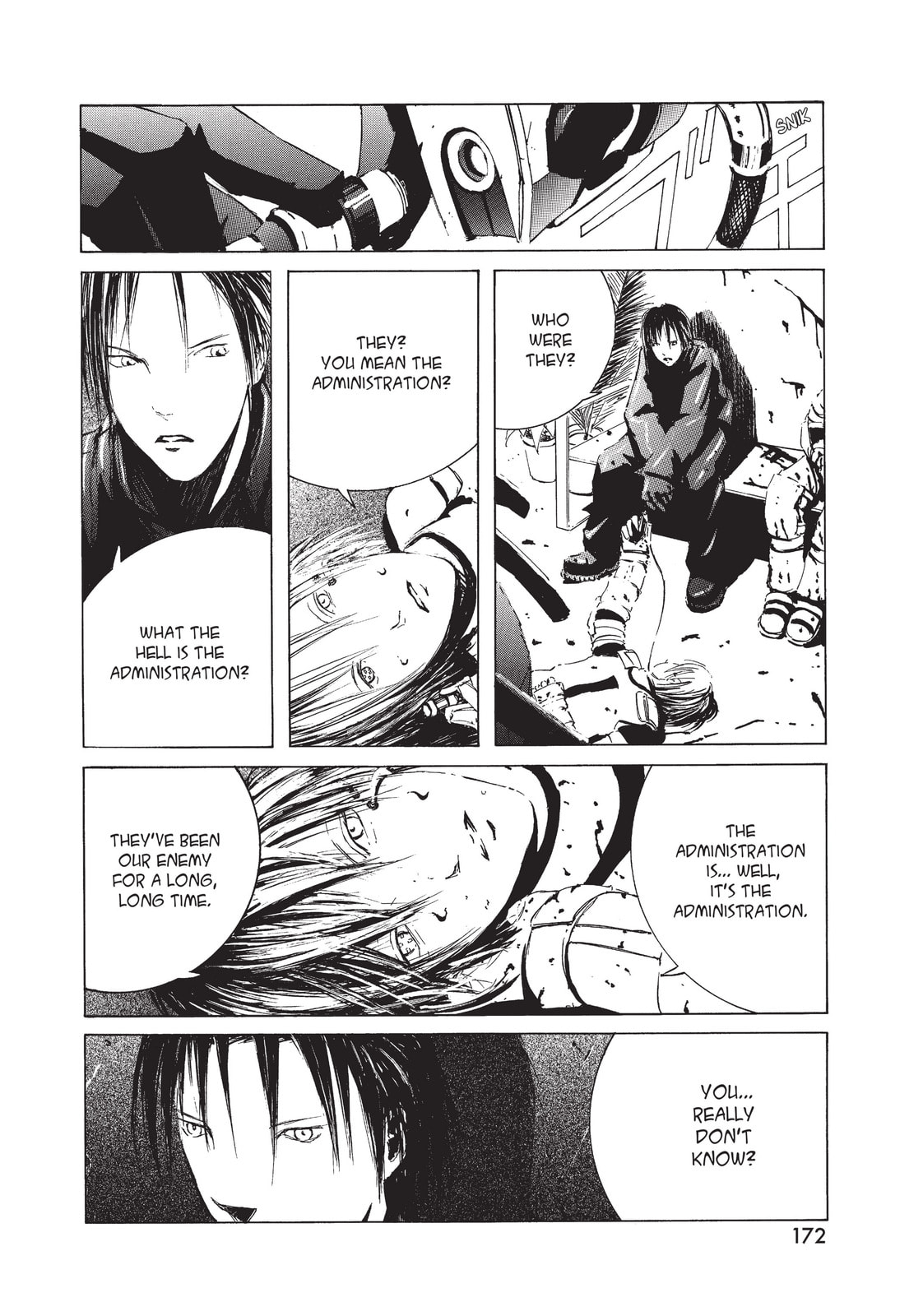 BLAME! Chapter 5 page 14 - 