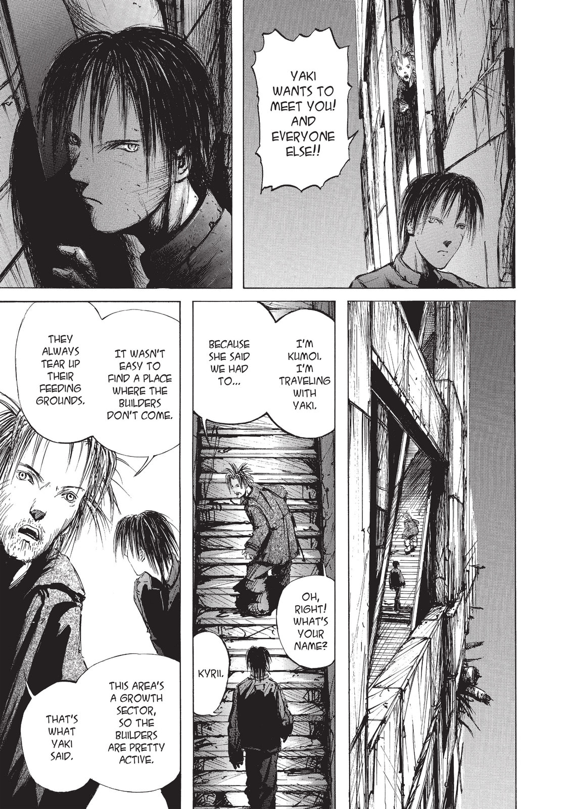 BLAME! Chapter 7 page 5 - 