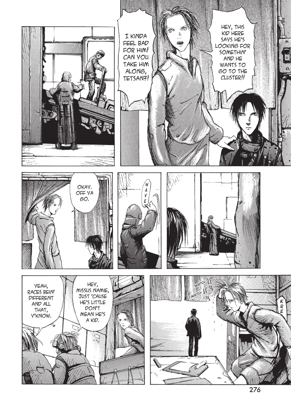 BLAME! Chapter 8 page 21 - 