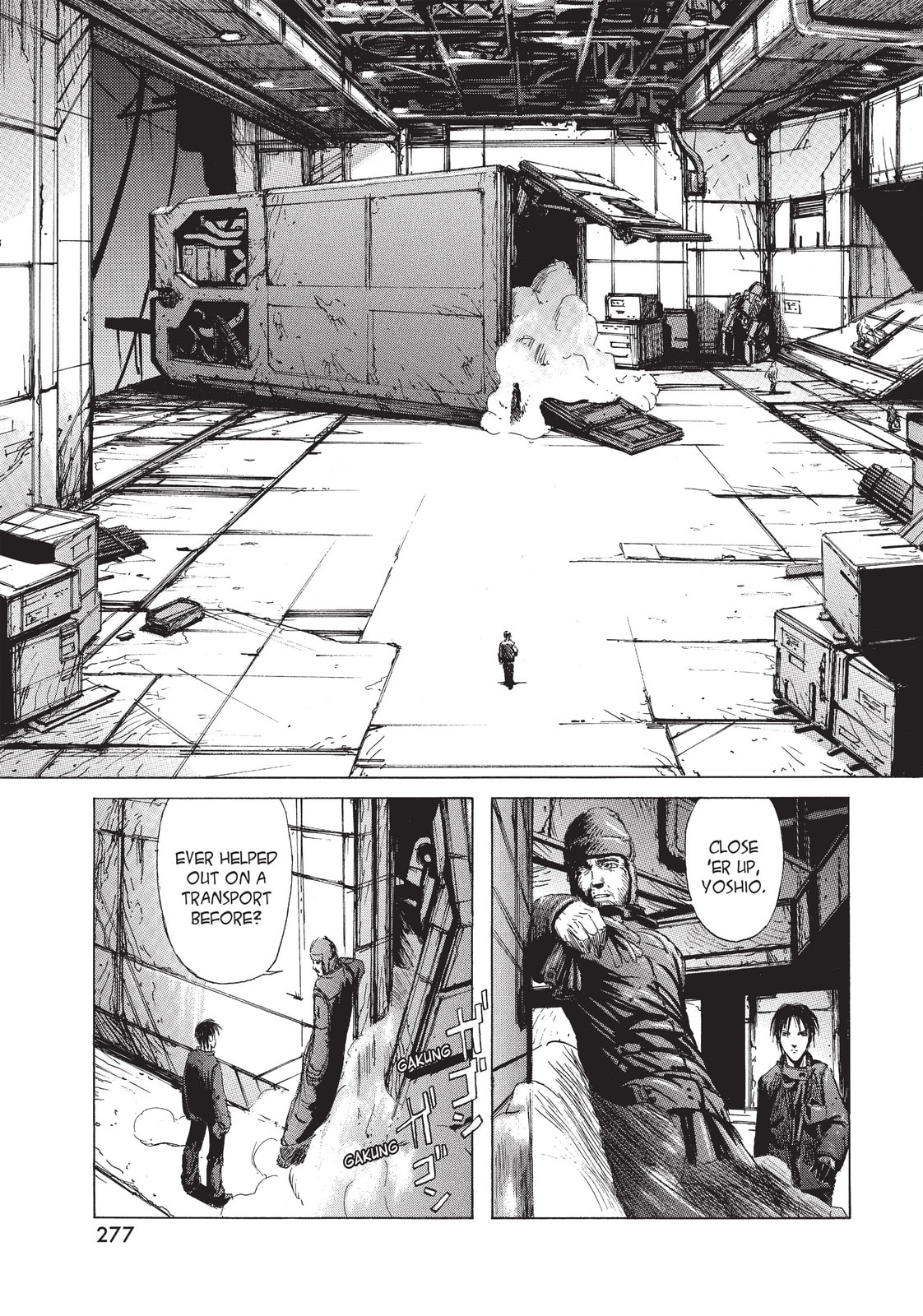 BLAME! Chapter 8 page 22 - 