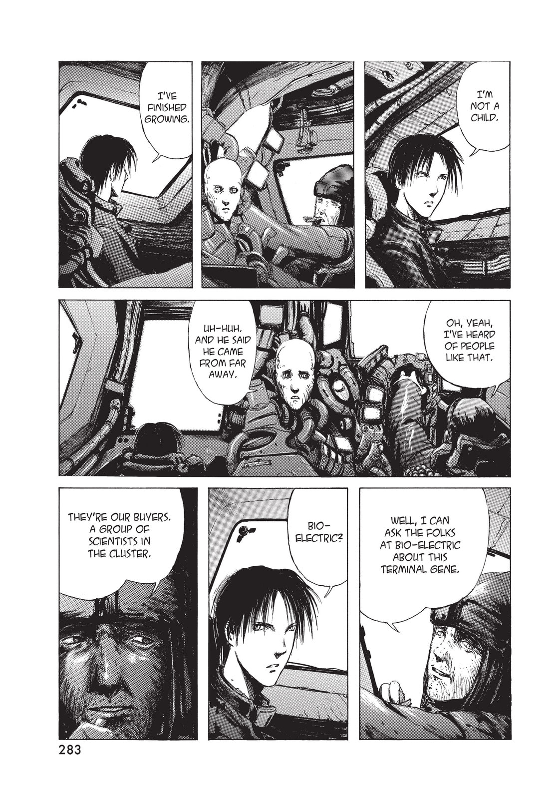 BLAME! Chapter 8 page 28 - 