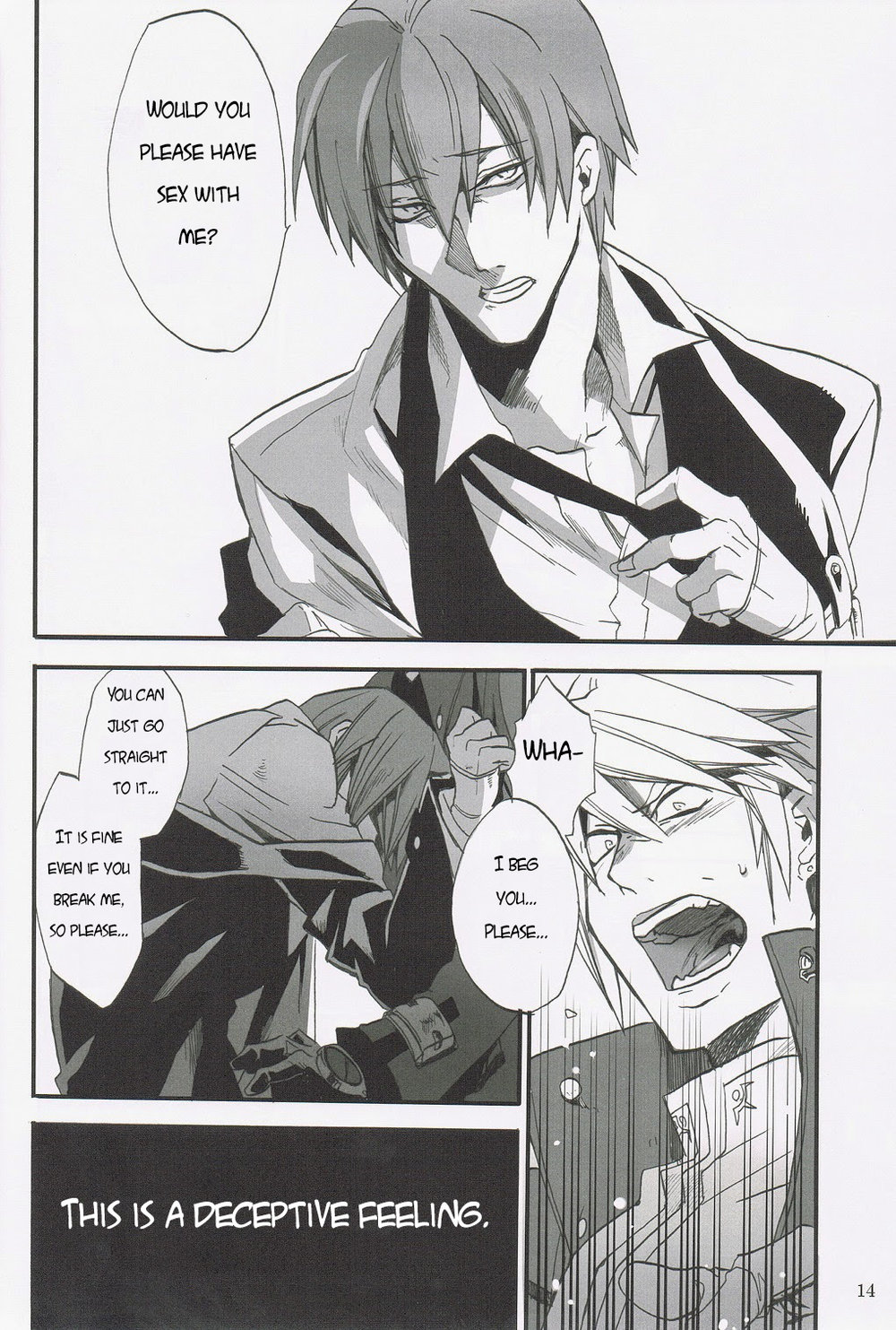 BlazBlue dj – Distortion Chapter 1 page 13 - 