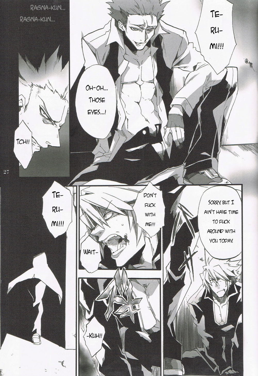 BlazBlue dj – Distortion Chapter 1 page 26 - 