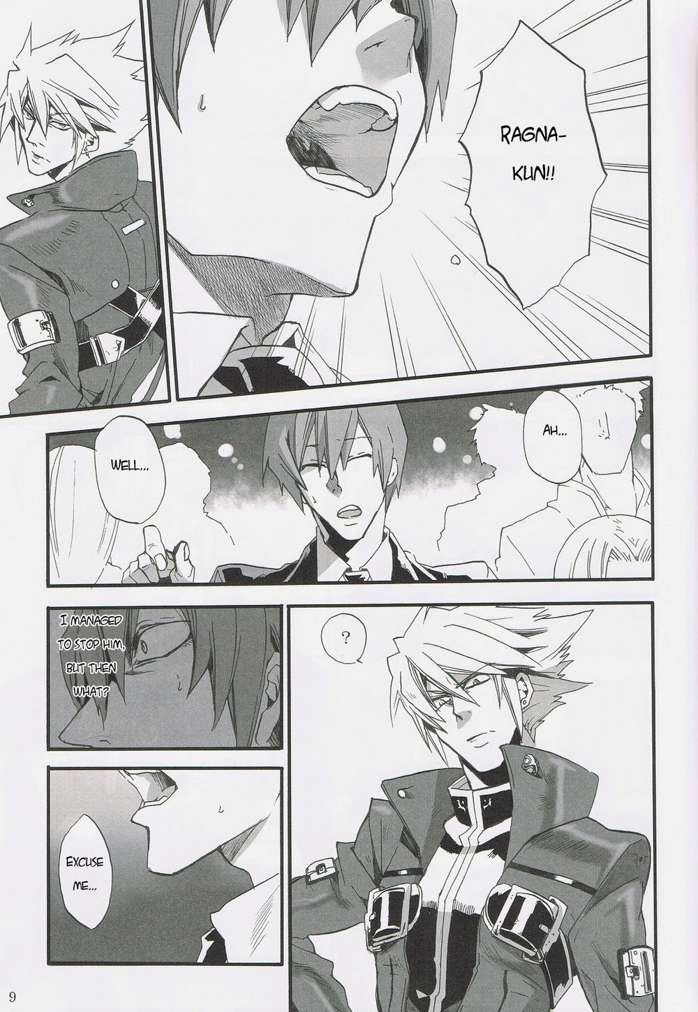 BlazBlue dj – Distortion Chapter 1 page 8 - 