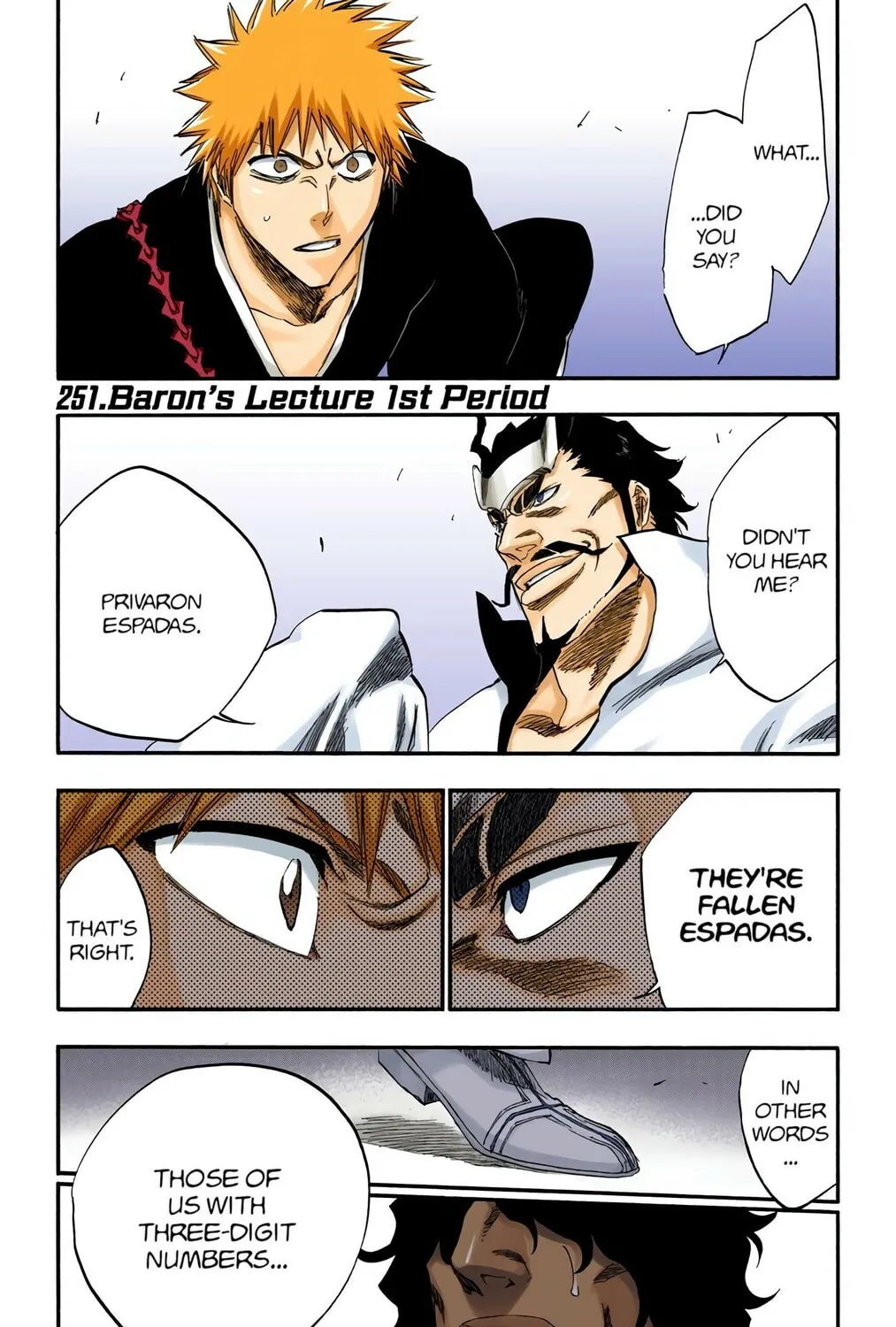 Bleach (Colored) Chapter 251 page 1 - 