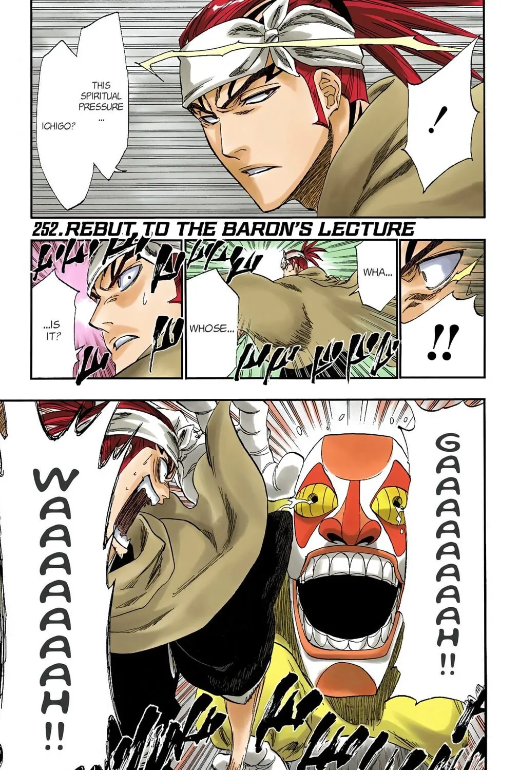 Bleach (Colored) Chapter 252 page 1 - 