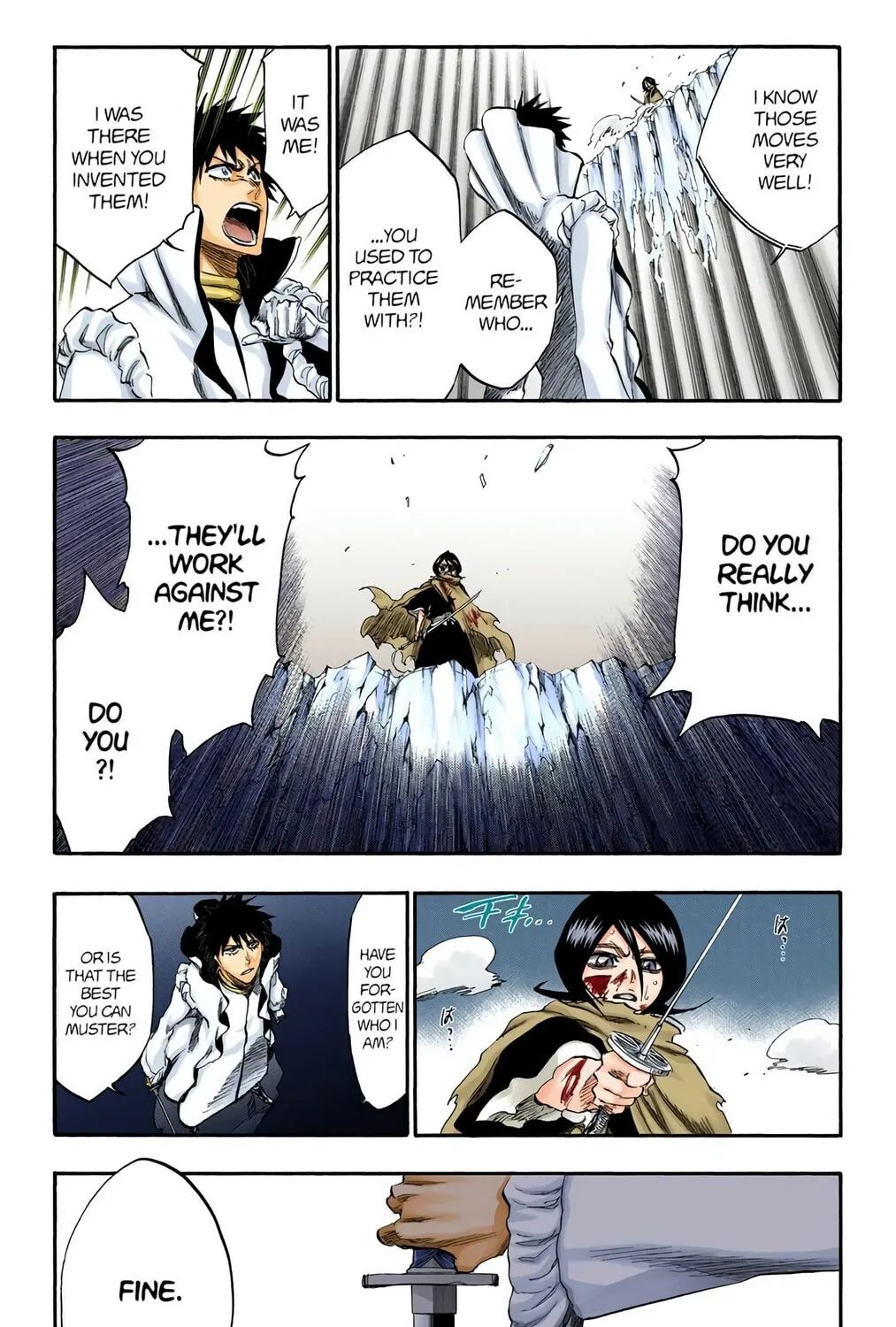 Bleach (Colored) Chapter 265 page 35 - 