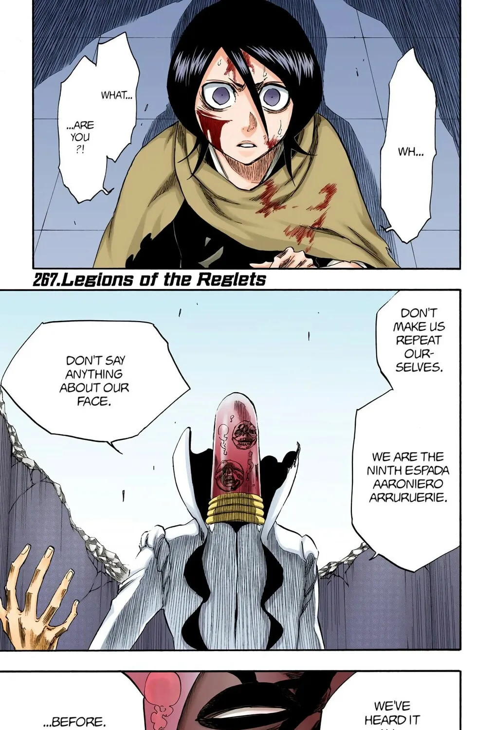 Bleach (Colored) Chapter 267 page 1 - 