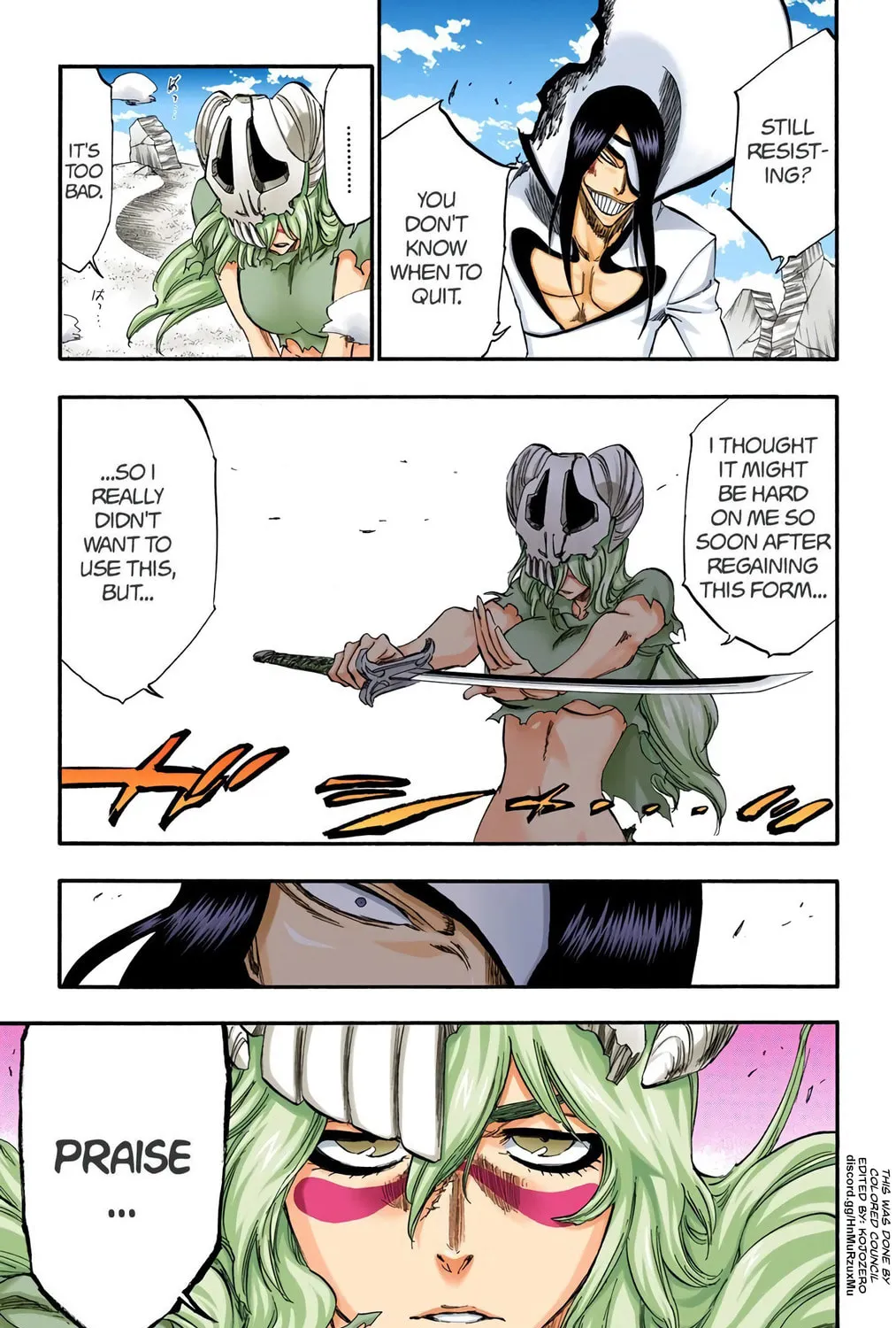 Bleach (Colored) Chapter 295 page 33 - 