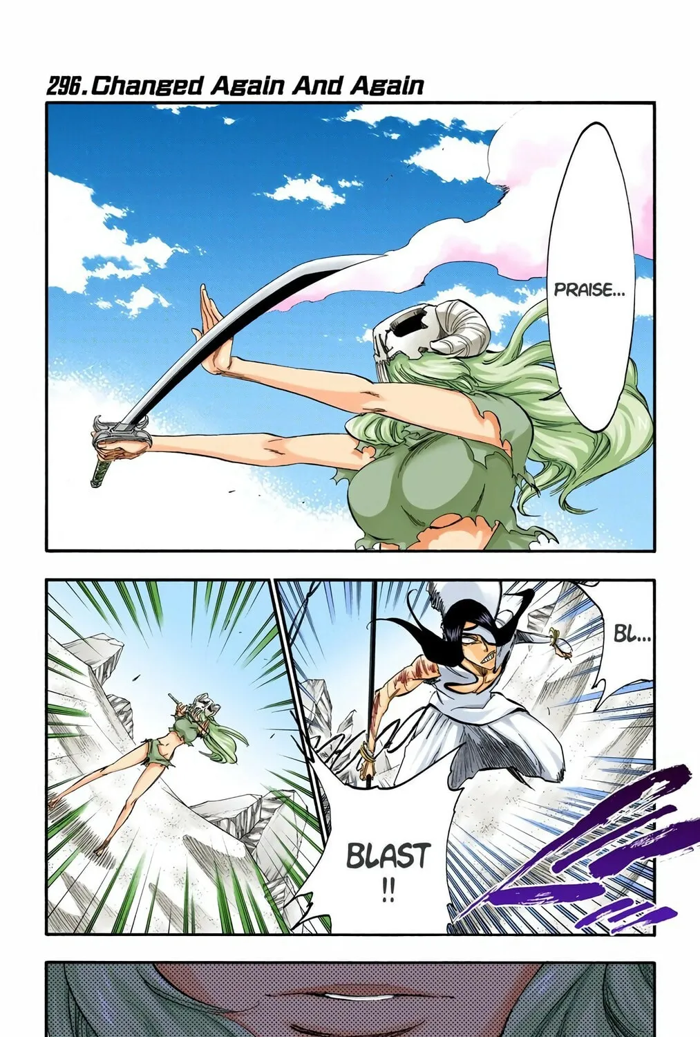 Bleach (Colored) Chapter 296 page 1 - 
