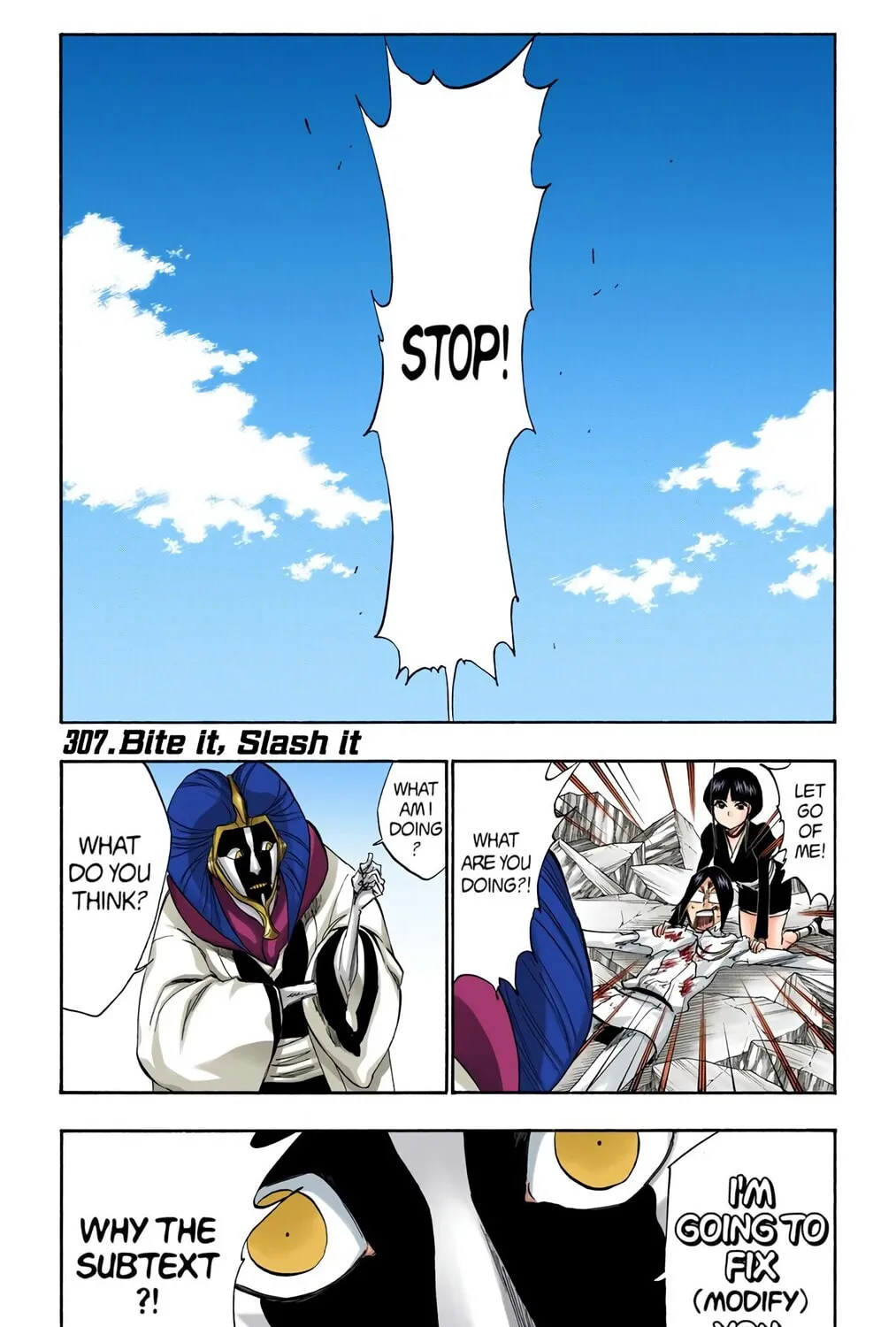 Bleach (Colored) Chapter 307 page 1 - 
