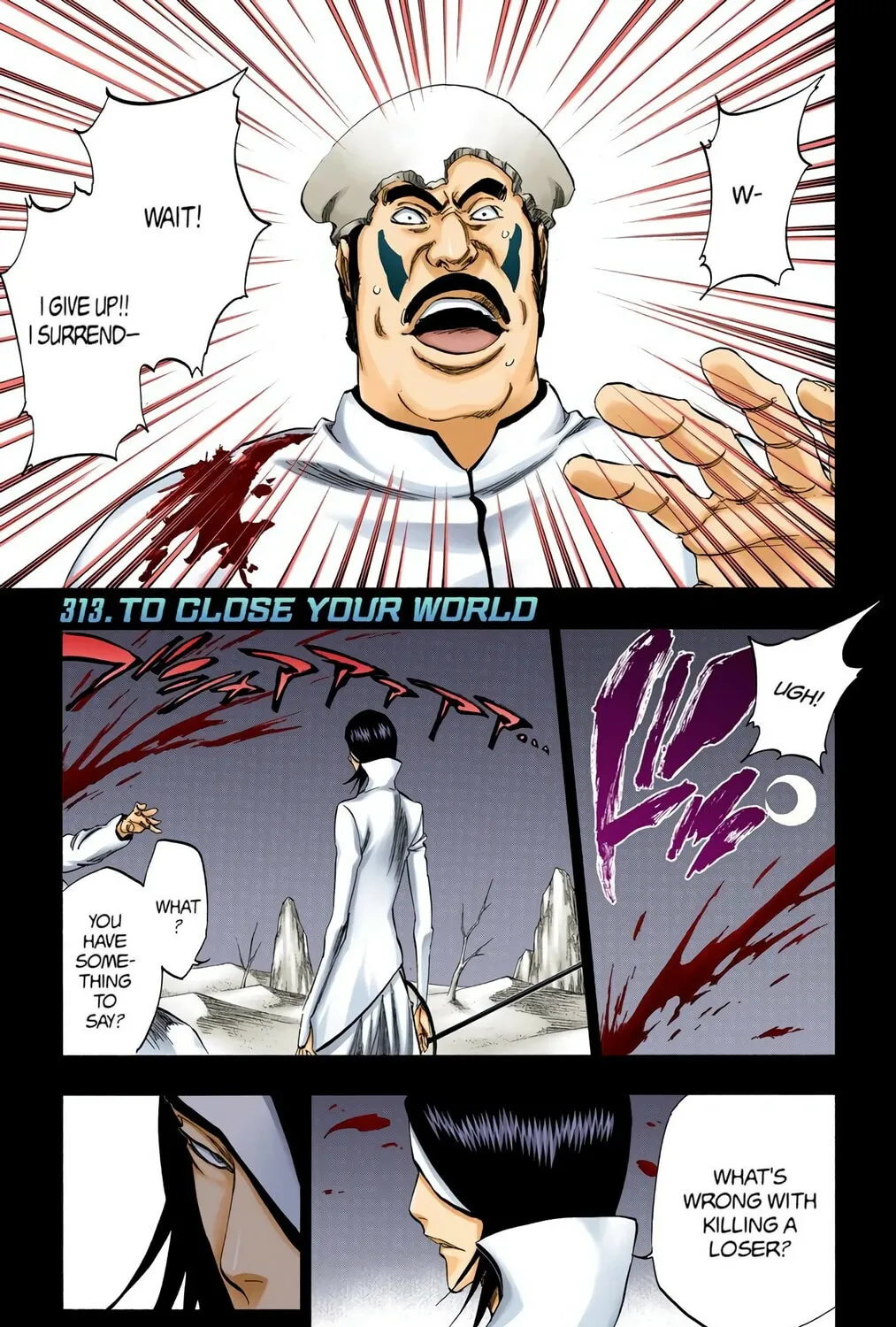 Bleach (Colored) Chapter 313 page 1 - 