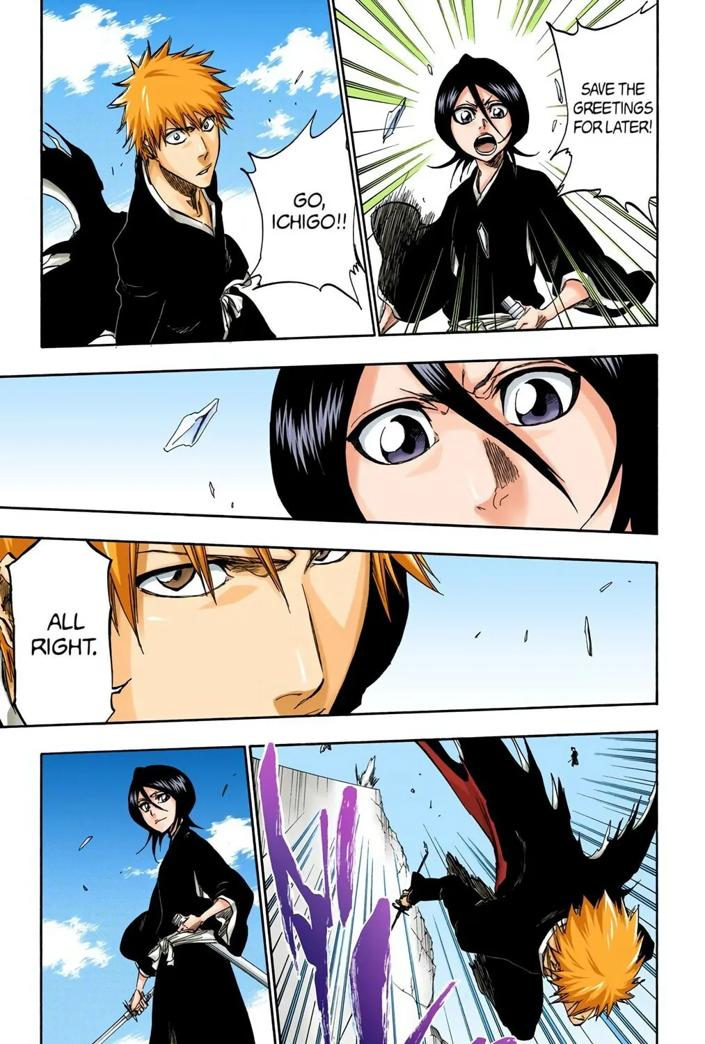 Bleach (Colored) Chapter 322 page 35 - 