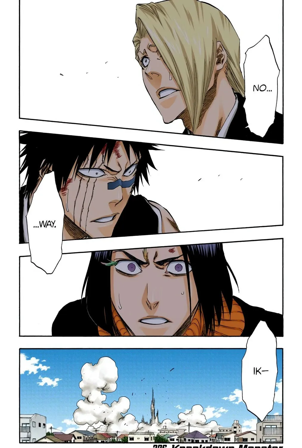 Bleach (Colored) Chapter 326 page 1 - 