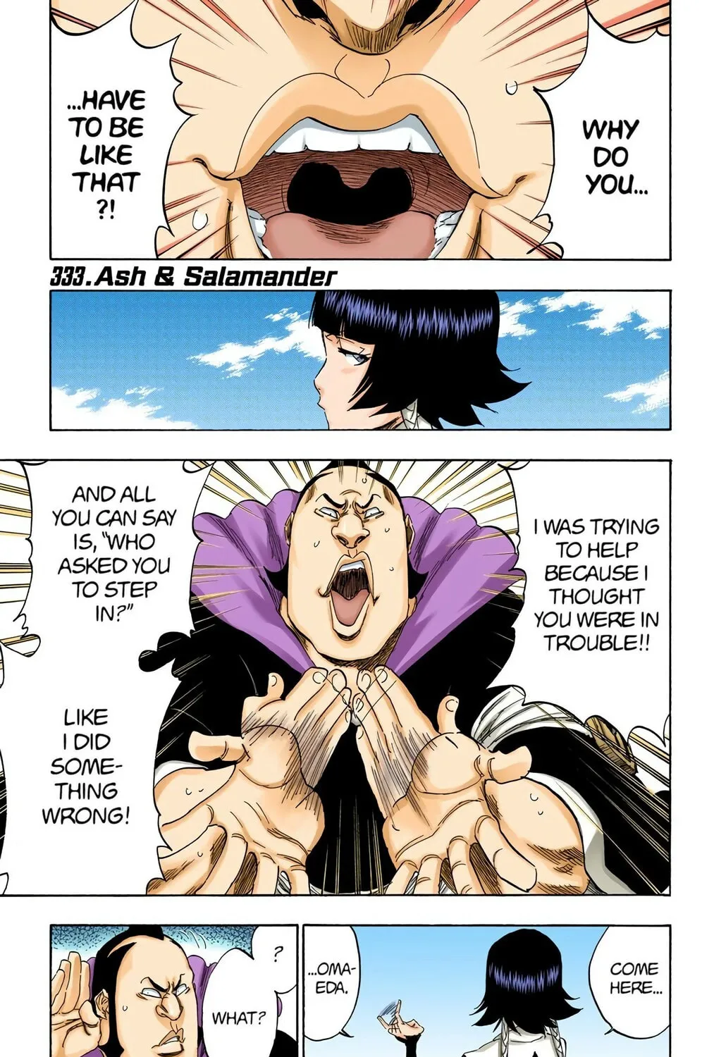 Bleach (Colored) Chapter 333 page 1 - 