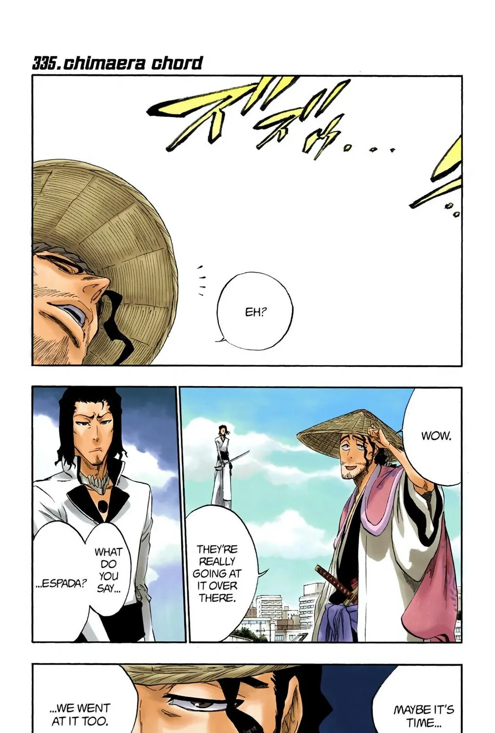 Bleach (Colored) Chapter 335 page 1 - 