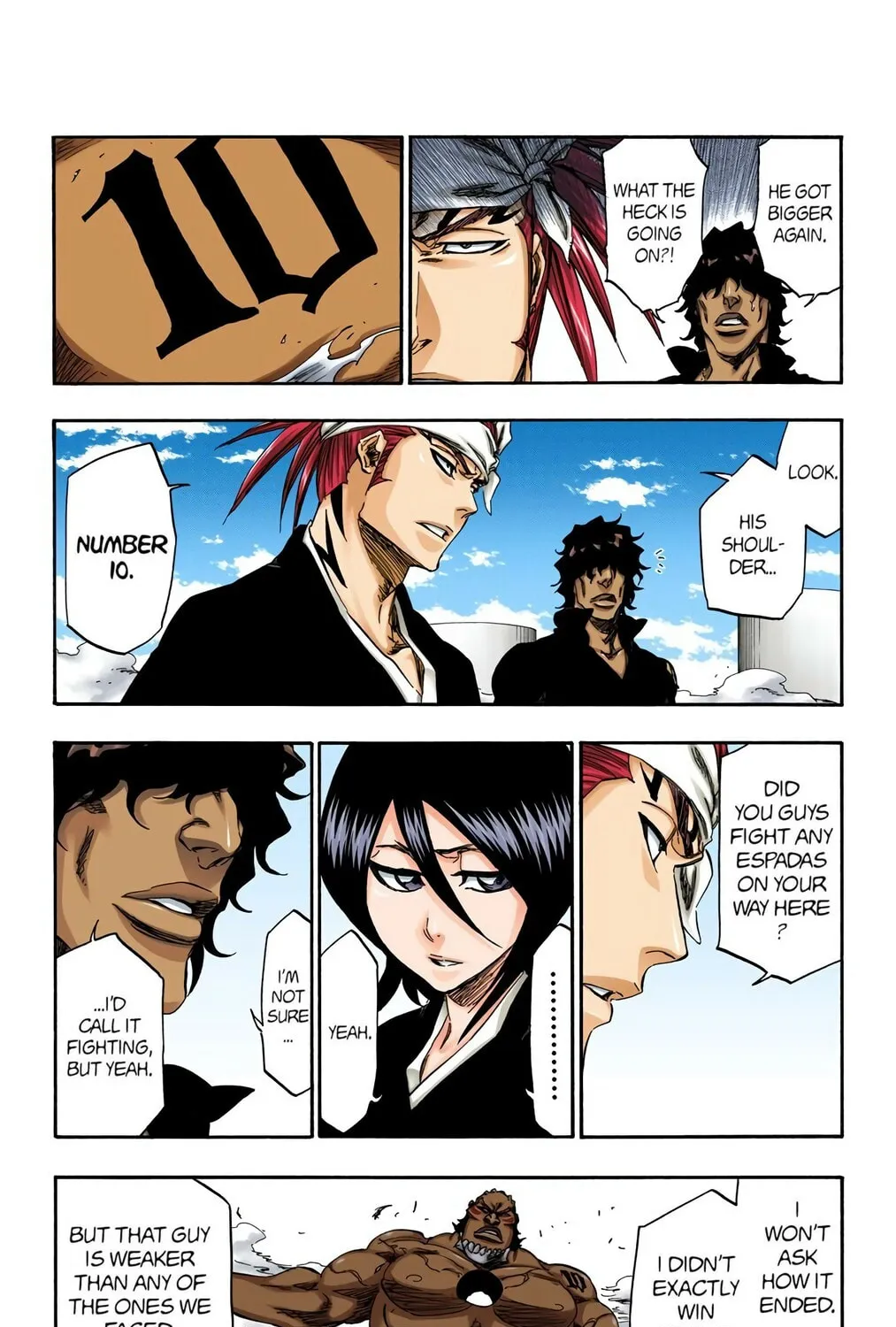 Bleach (Colored) Chapter 354 page 19 - 