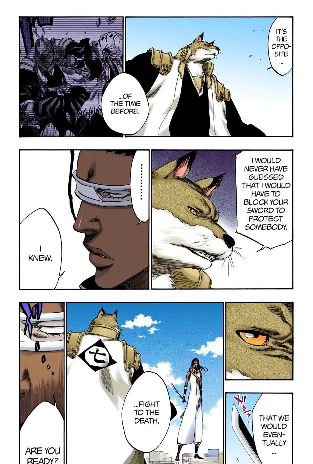 Bleach (Colored) Chapter 367 page 33 - 