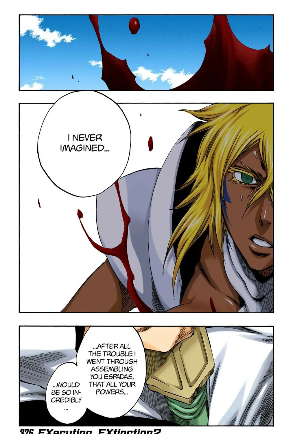 Bleach (Colored) Chapter 376 page 1 - 
