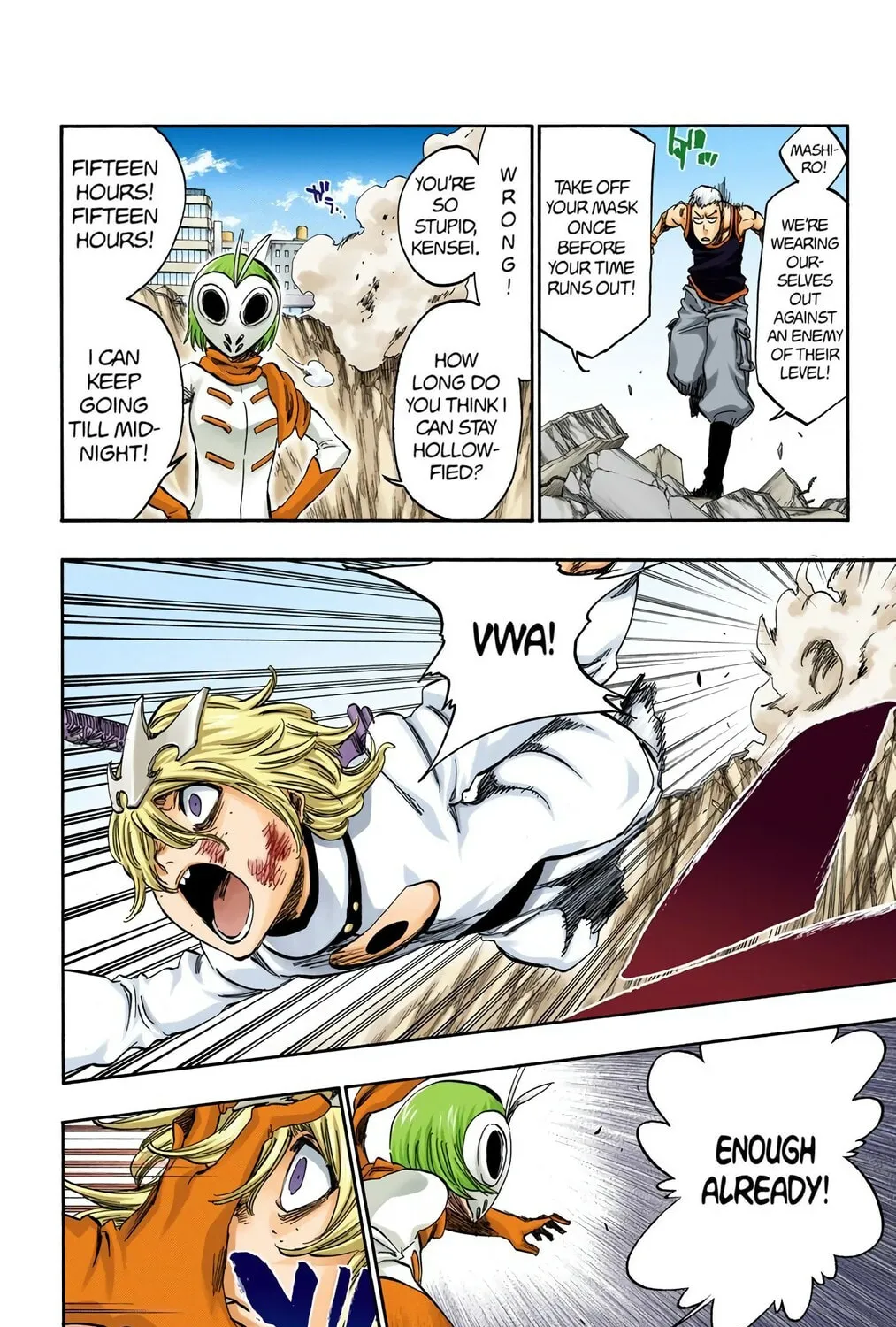 Bleach (Colored) Chapter 376 page 17 - 