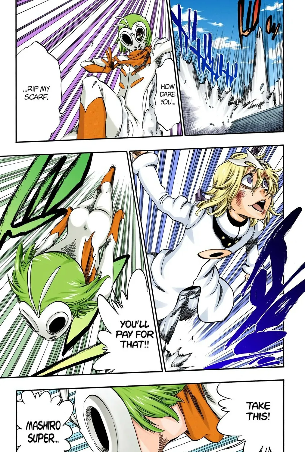 Bleach (Colored) Chapter 376 page 23 - 