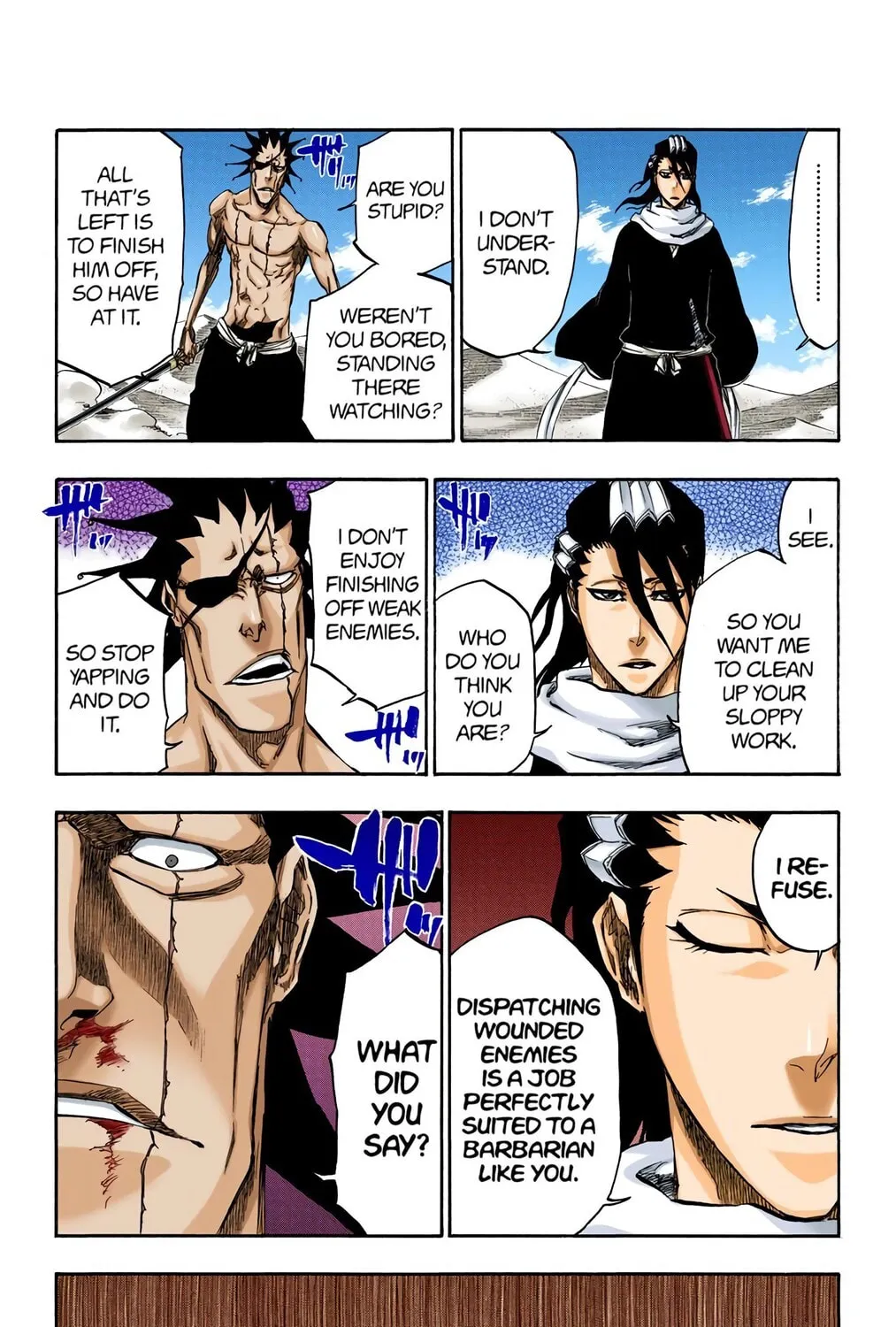 Bleach (Colored) Chapter 382 page 21 - 