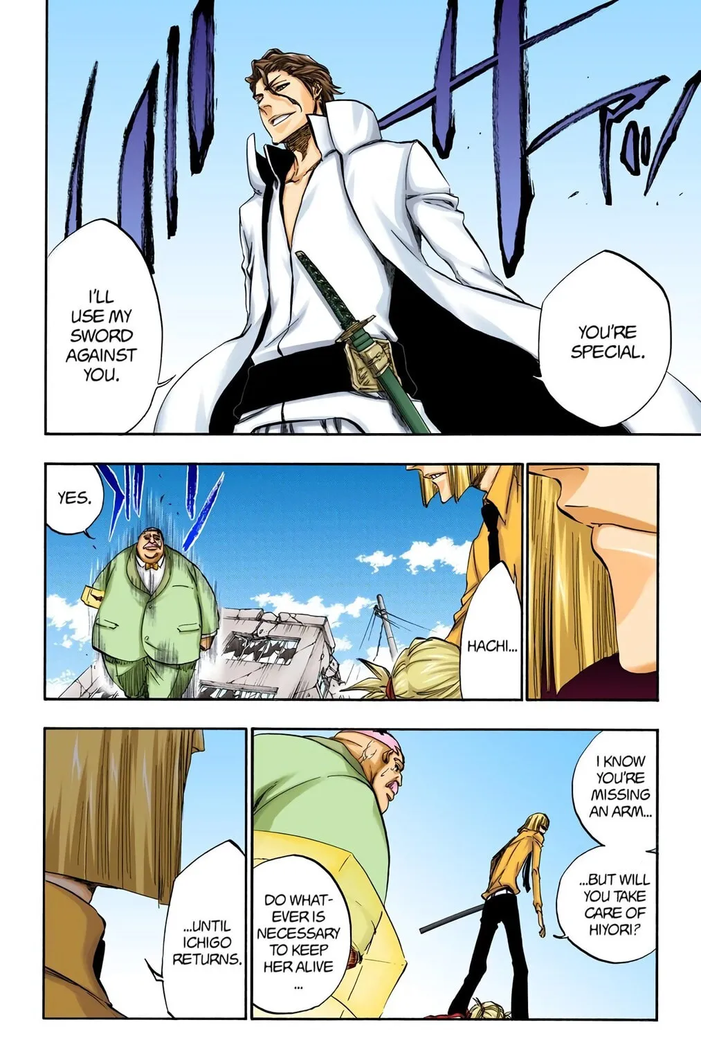 Bleach (Colored) Chapter 383 page 23 - 