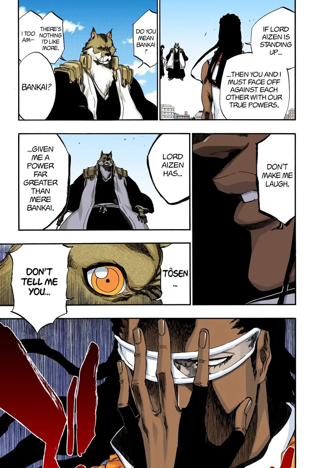 Bleach (Colored) Chapter 383 page 33 - 