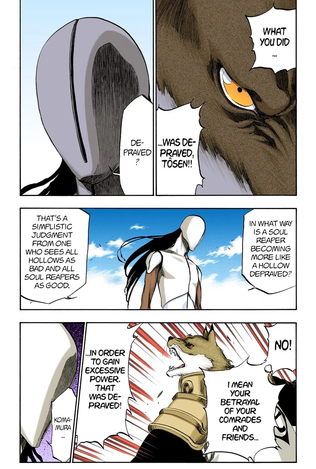 Bleach (Colored) Chapter 384 page 21 - 