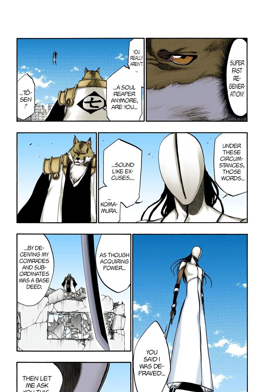 Bleach (Colored) Chapter 385 page 21 - 