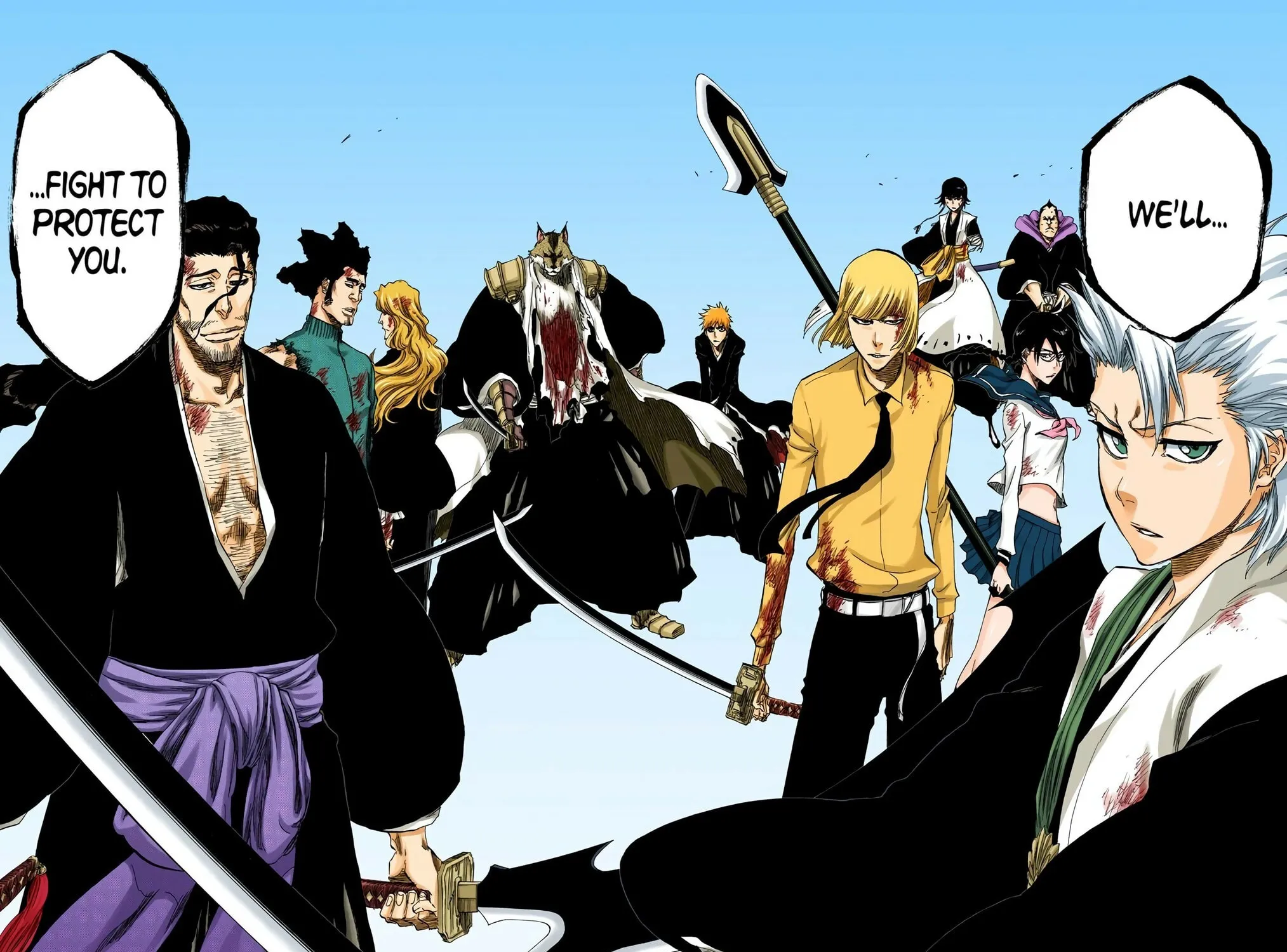 Bleach (Colored) Chapter 388 page 35 - 