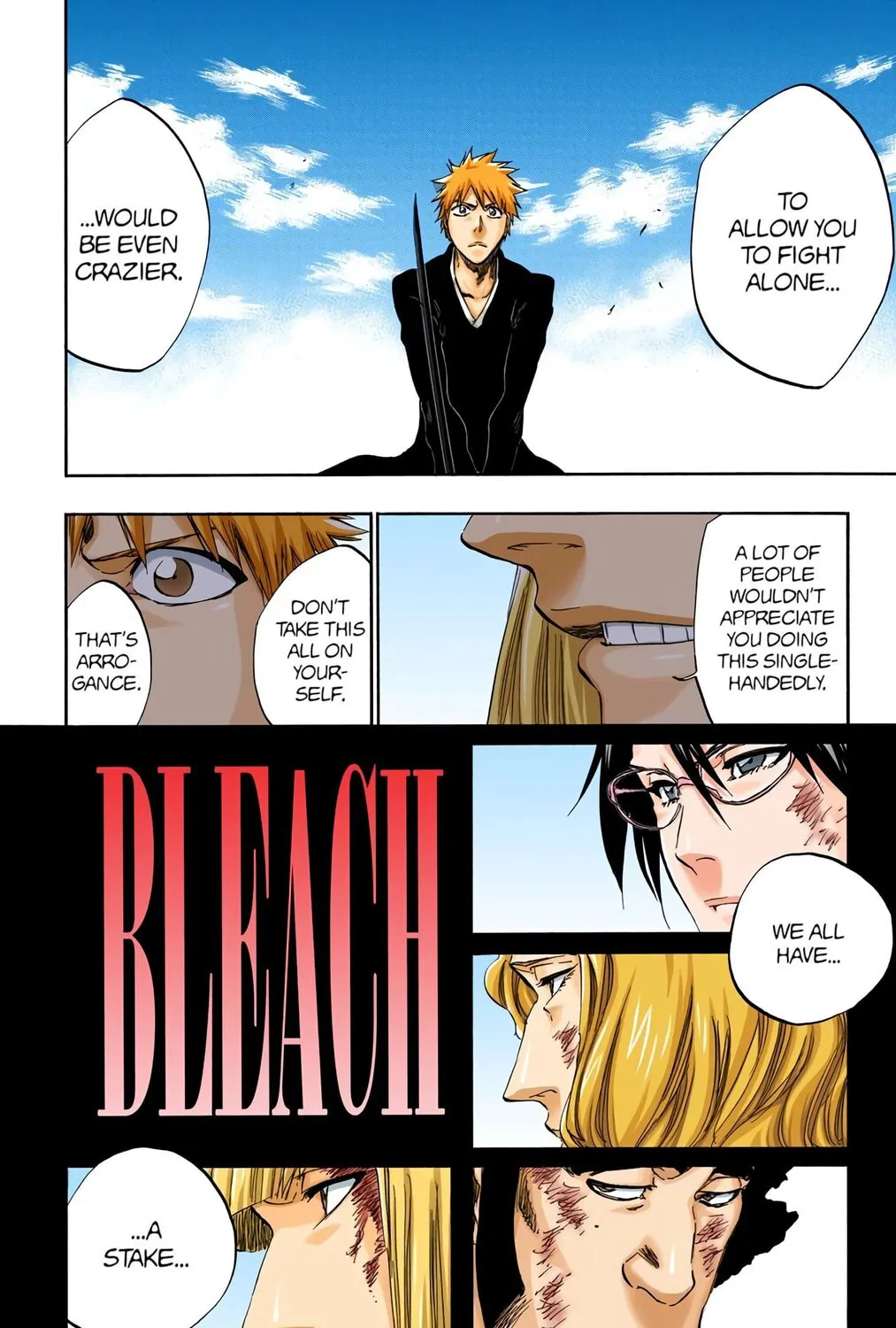 Bleach (Colored) Chapter 389 page 3 - 