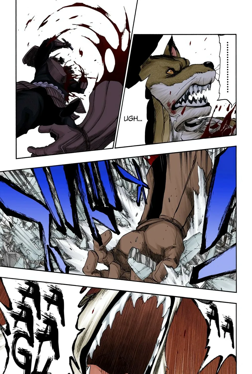 Bleach (Colored) Chapter 390 page 27 - 