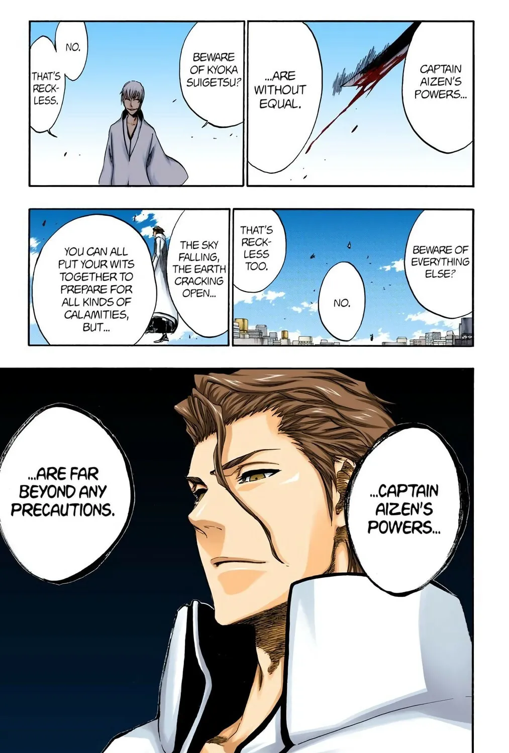 Bleach (Colored) Chapter 390 page 35 - 