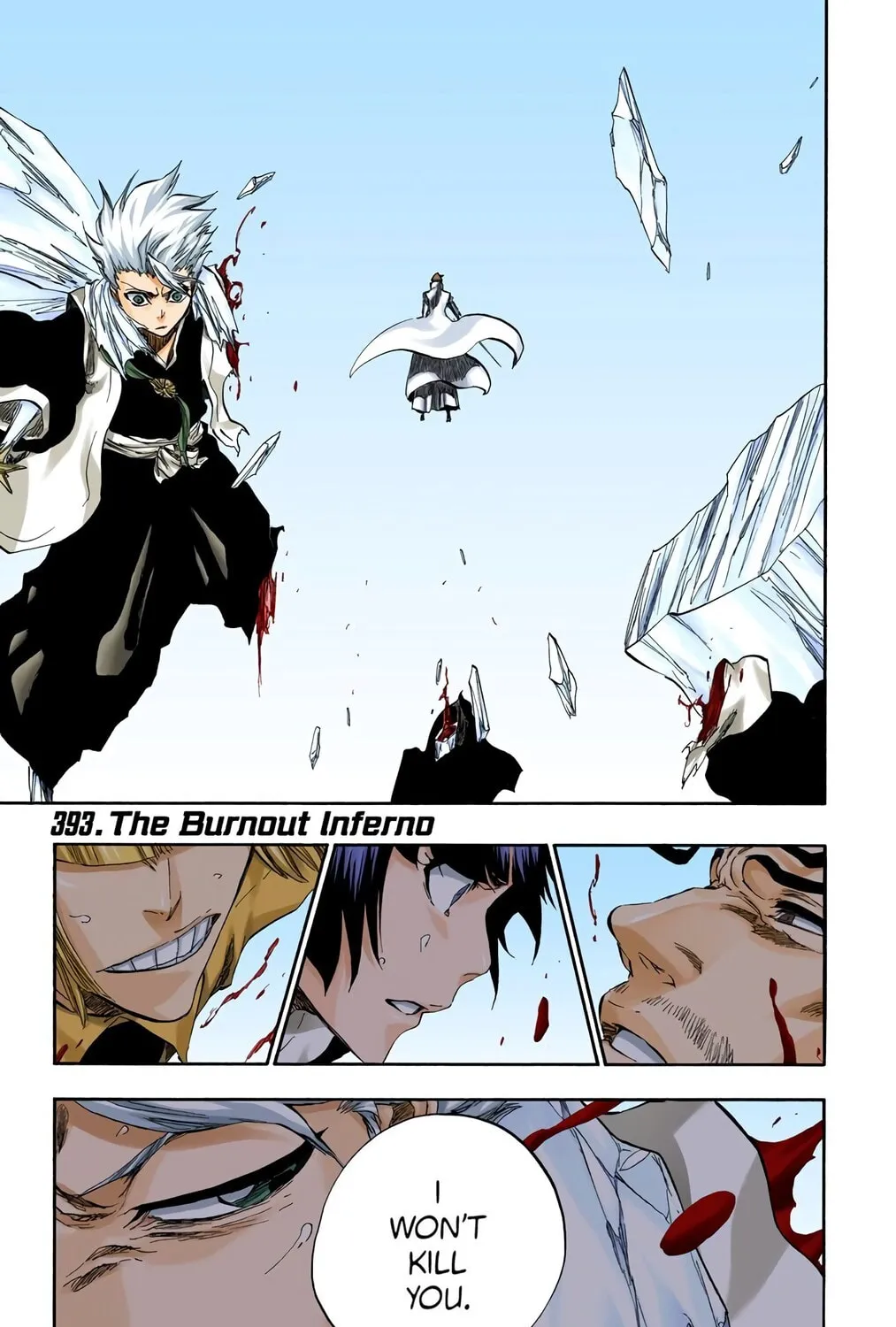 Bleach (Colored) Chapter 393 page 1 - 