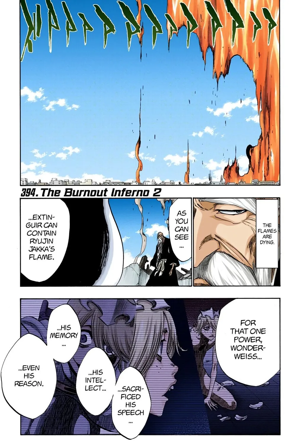 Bleach (Colored) Chapter 394 page 1 - 