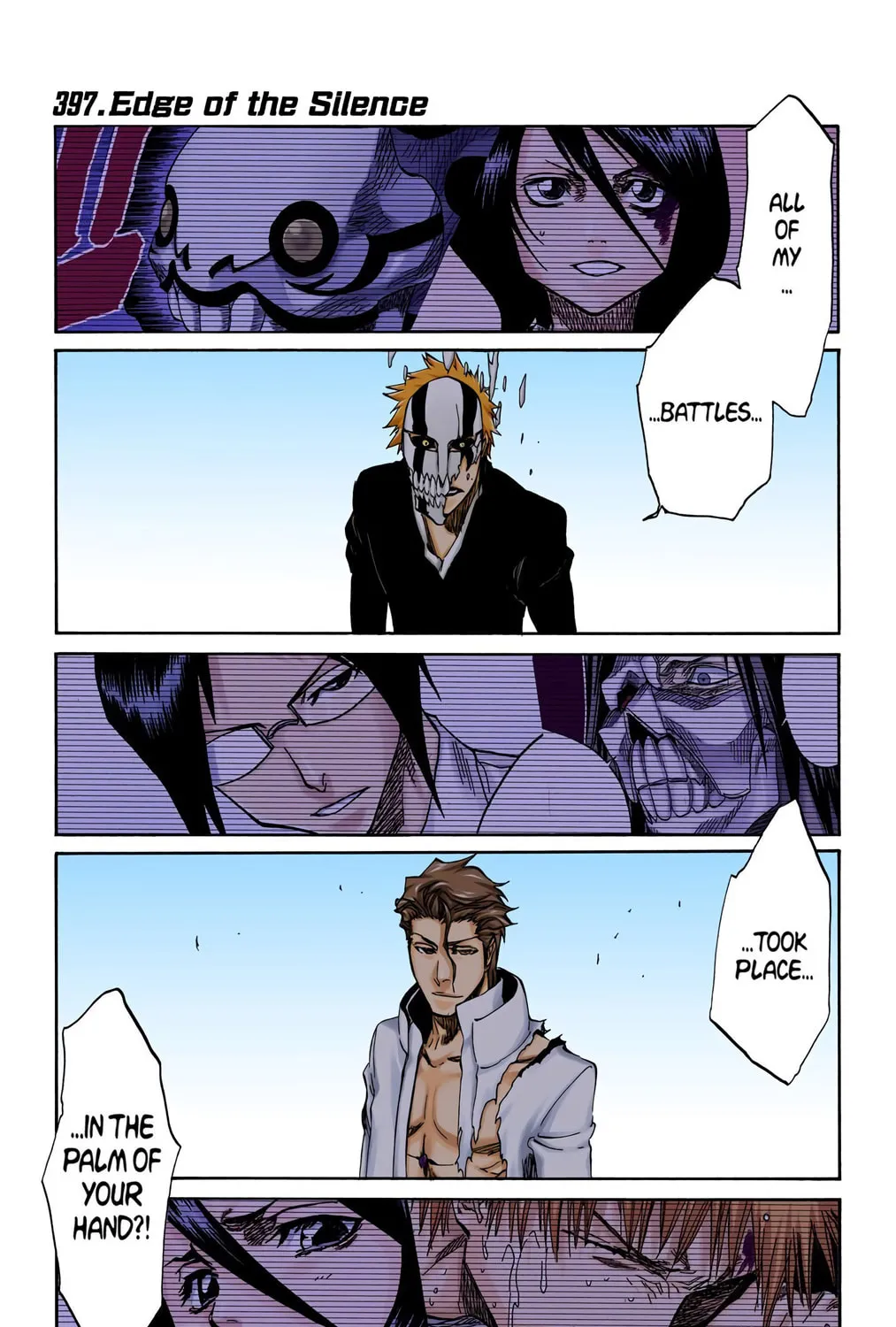 Bleach (Colored) Chapter 397 page 1 - 