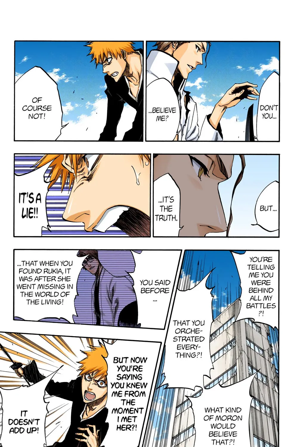Bleach (Colored) Chapter 397 page 21 - 