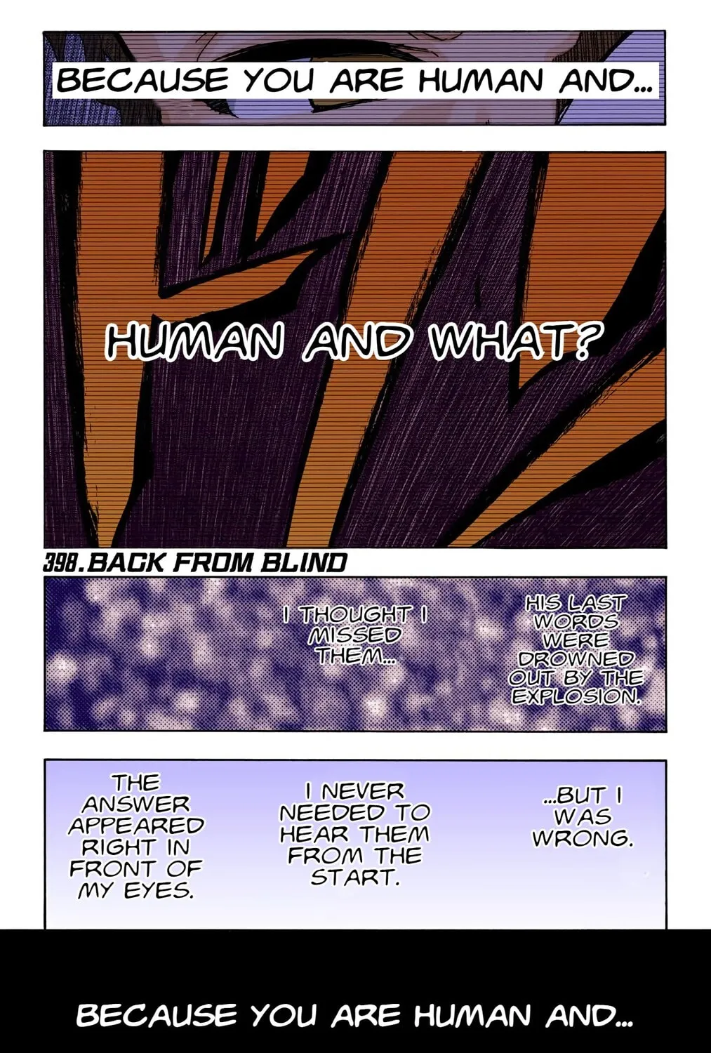 Bleach (Colored) Chapter 398 page 1 - 