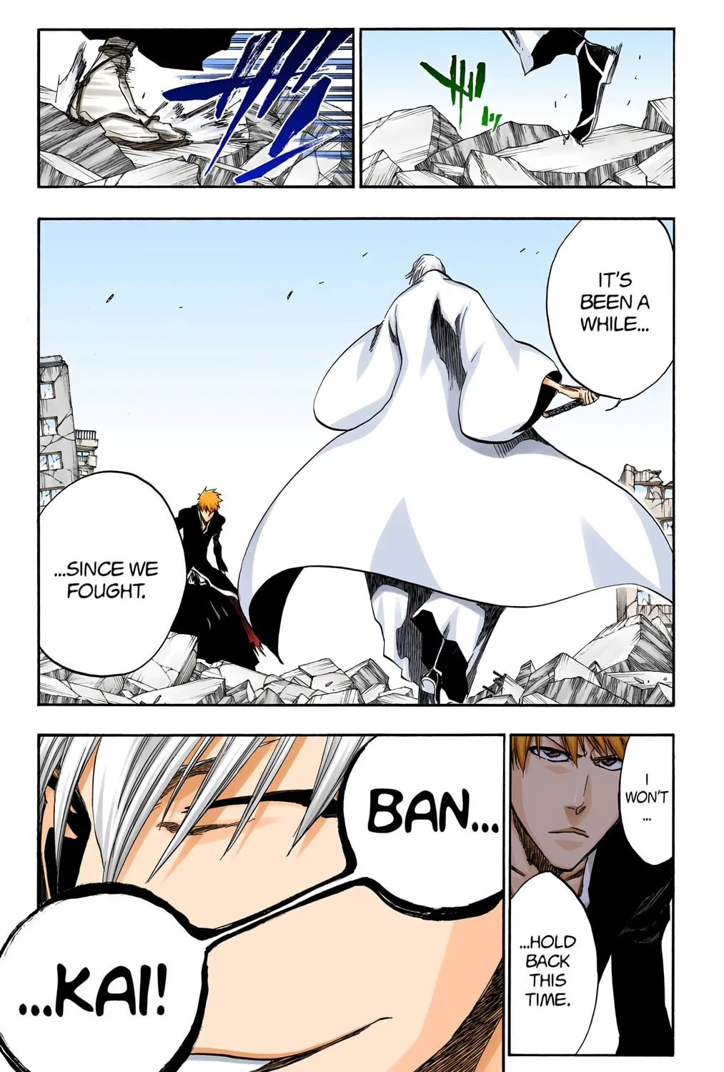 Bleach (Colored) Chapter 398 page 35 - 