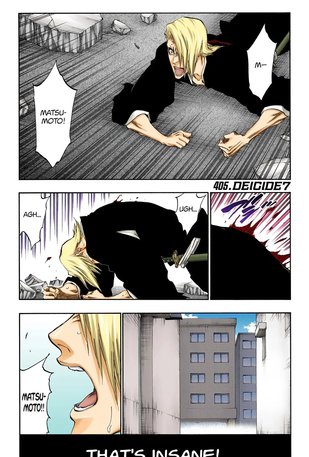 Bleach (Colored) Chapter 405 page 1 - 