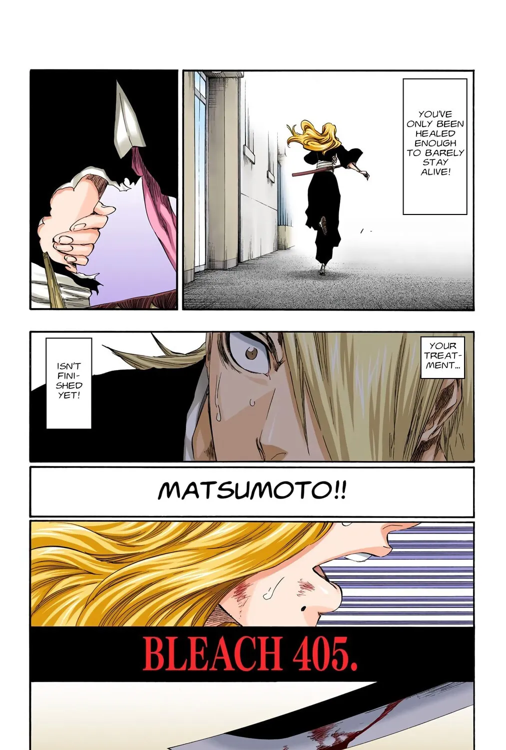 Bleach (Colored) Chapter 405 page 3 - 