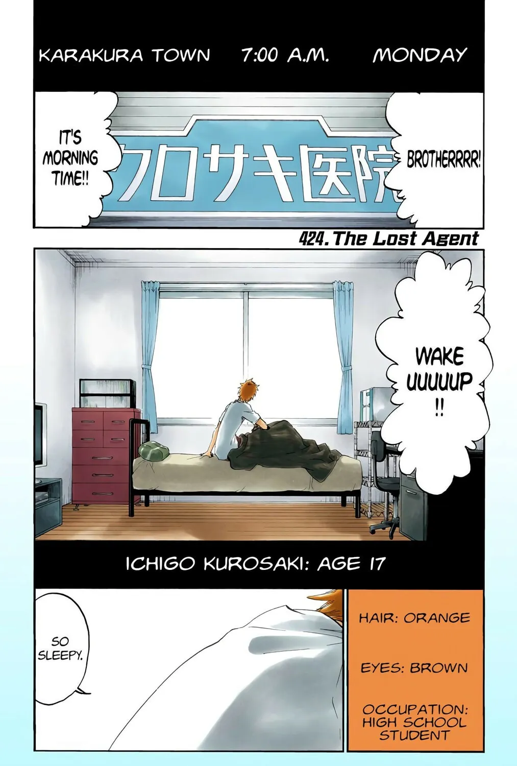 Bleach (Colored) Chapter 424 page 1 - 