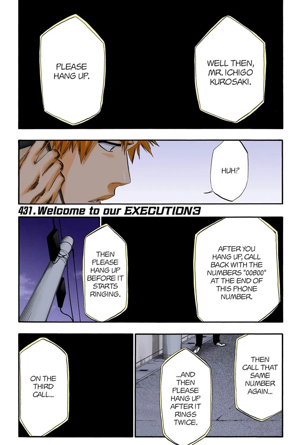 Bleach (Colored) Chapter 431 page 1 - 