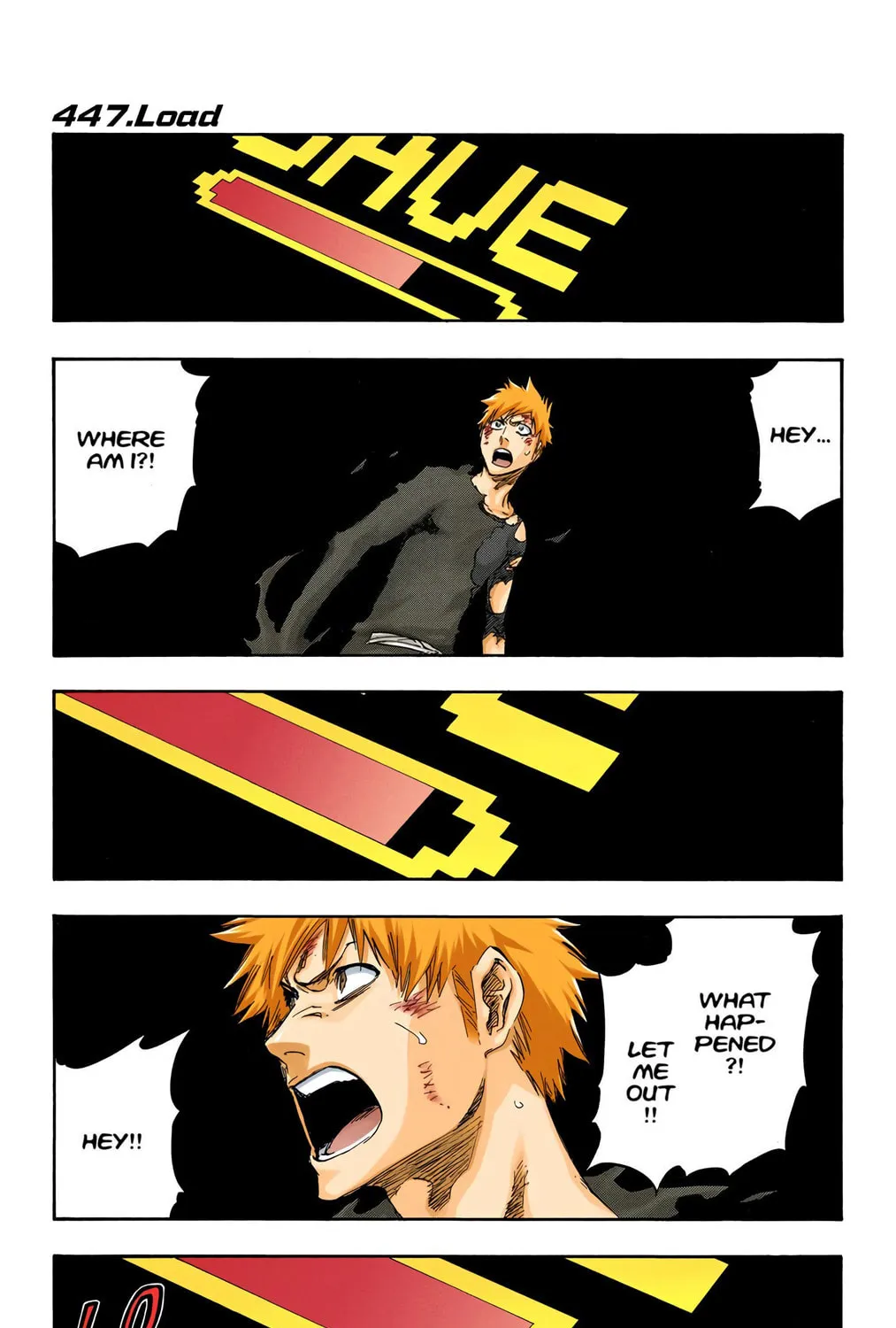 Bleach (Colored) Chapter 447 page 1 - 