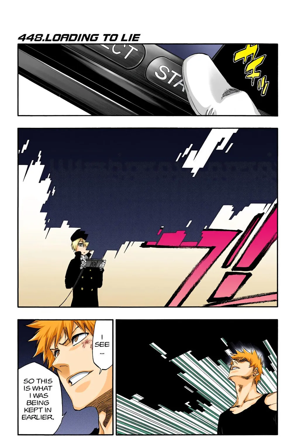 Bleach (Colored) Chapter 448 page 1 - 
