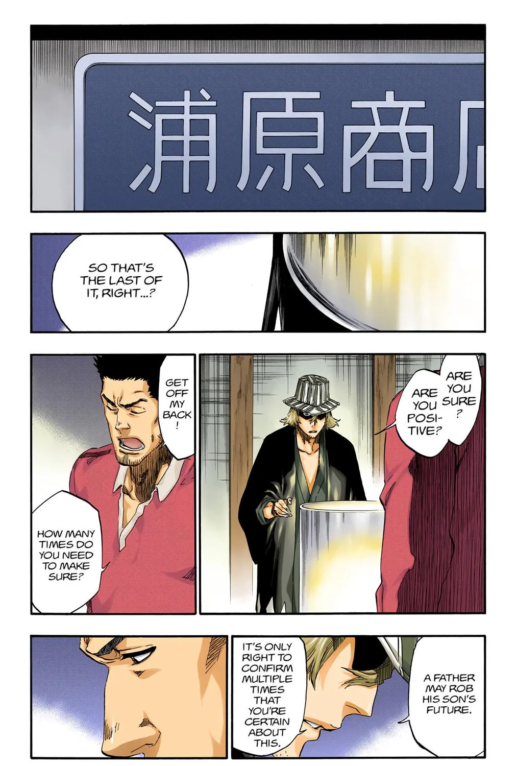 Bleach (Colored) Chapter 448 page 35 - 