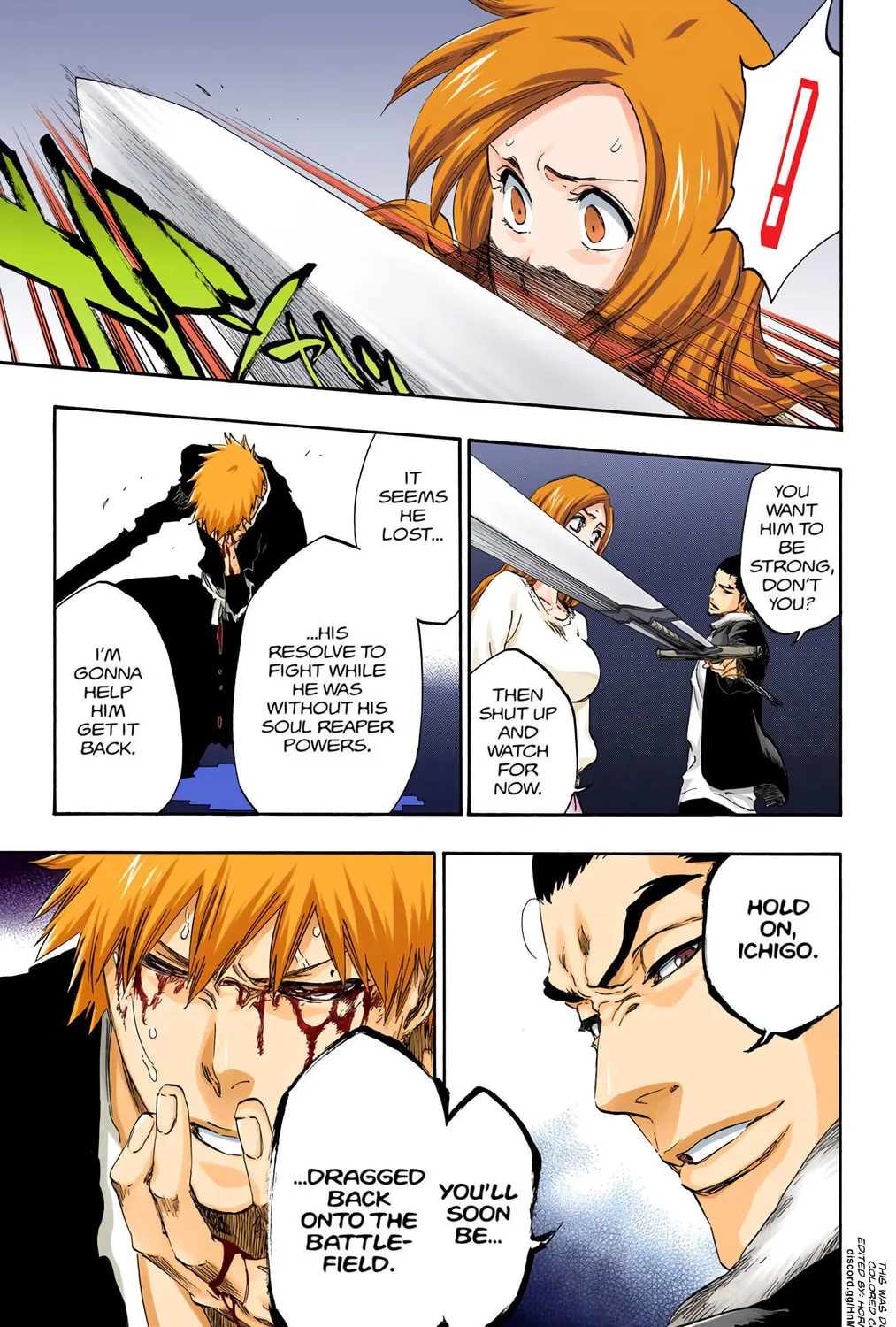 Bleach (Colored) Chapter 450 page 37 - 